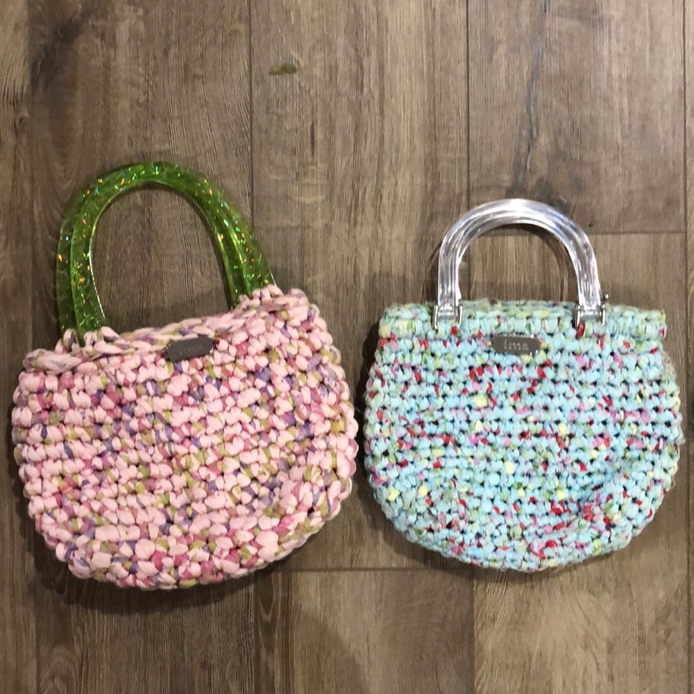 Set of Vintage IMA Knit Crochet Handbags